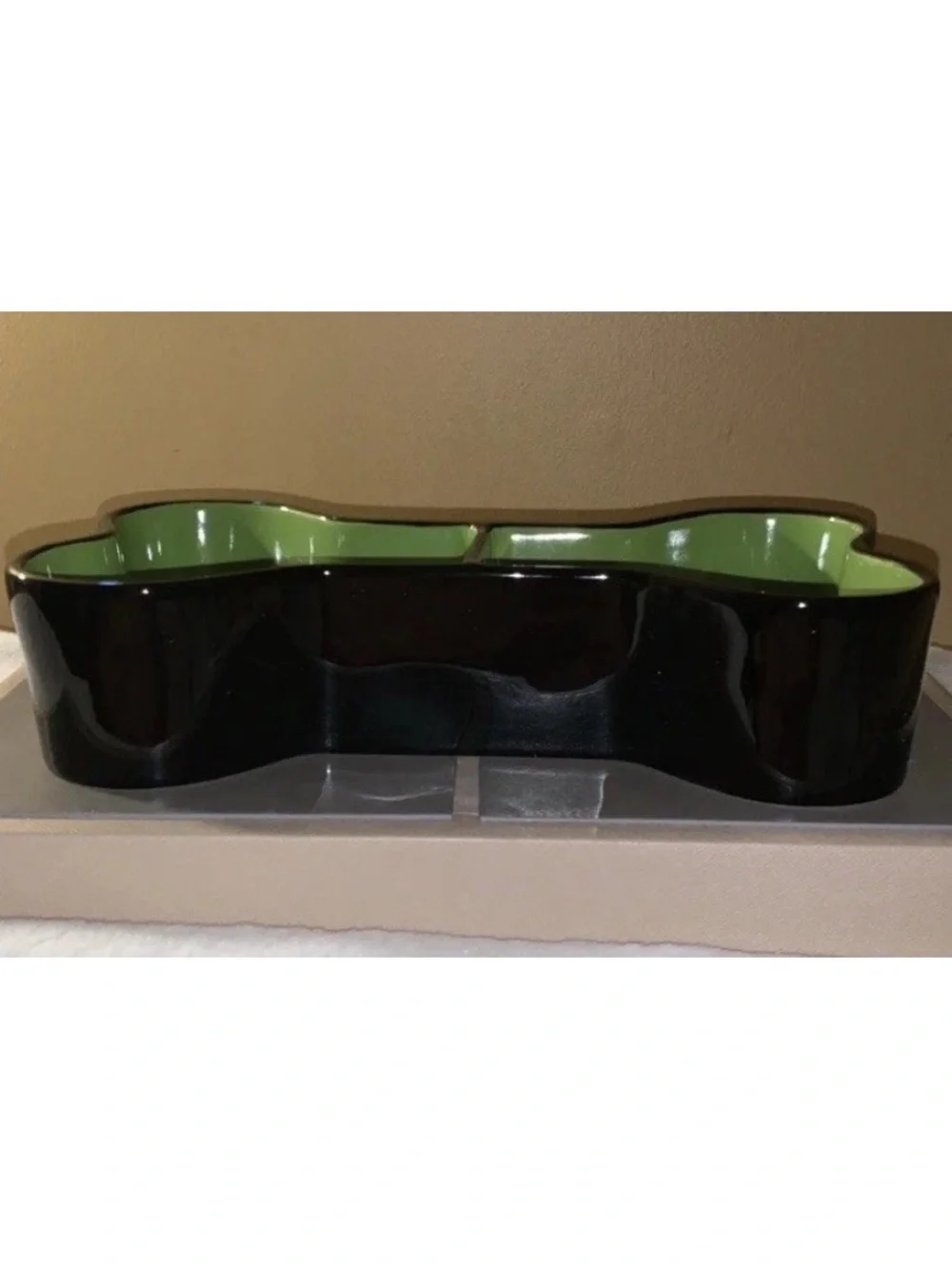 🧑‍🎄 Rae Dunn Halloween Dog Bowl Brew Gruel Holiday Pet Bowl NIB